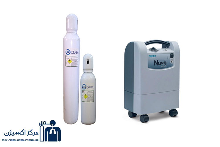 خرید کپسول اکسیژن با دستگاه اکسیژن