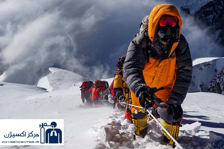 کپسول اکسیژن مناسب کوهنوردی